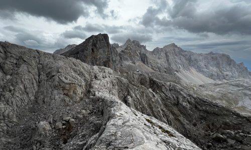 Llegando a Cabaña Verónica