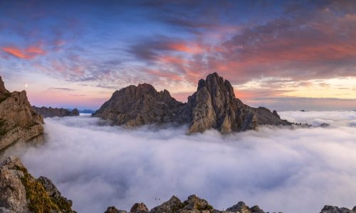 Puesta de sol en Collado Jermoso